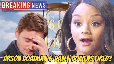 are johnny and chanel leaving dool|carson boatman leaving days.